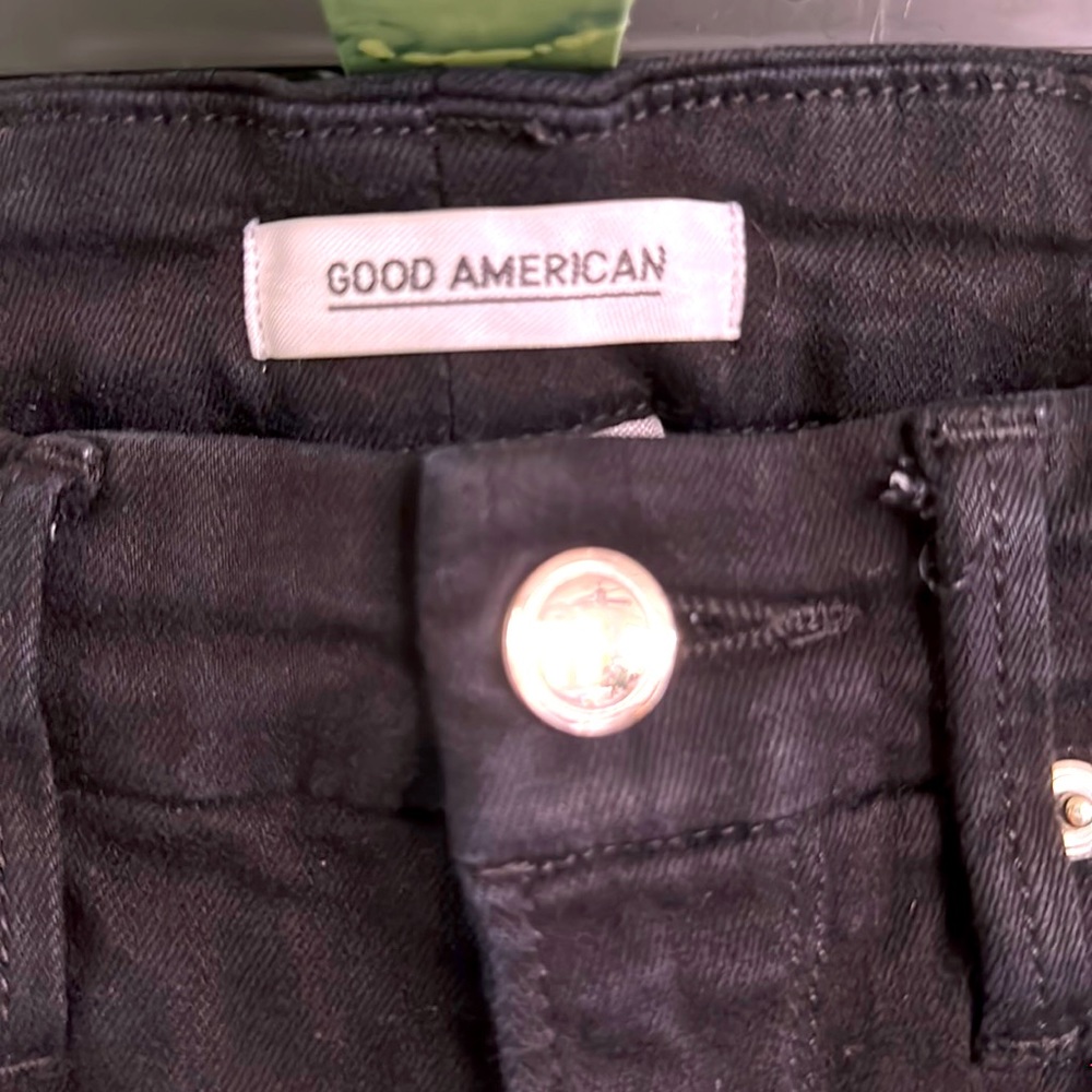 Good American black jeans (ankle)